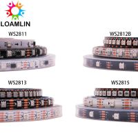 WS2812B WS2811 WS2813 WS2815 Pixel Smart 5050 RGB LED Strip Light WS2812 Individually Addressable 30/60/144Leds/m Tape DC5V/12V LED Strip Lighting