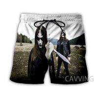 แฟชั่นใหม่ผู้หญิง / ผู้ชายพิมพ์ 3D Inquisition Rock Summer Beach Shorts สตรีทแวร์ผู้ชาย Quick Dry Holiday Shorts XS-5XL
