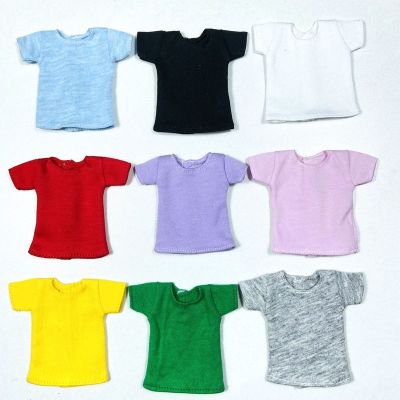 【YF】◕  NEW 1PCS Blyth  Short Base Shirt for Blyth Barbies Momoko Obistu Licca  1/6 Dolls Accessories