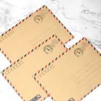 Coloffice 10PCS/Lot Large Postcard Letter Stationery Paper Kraft Envelope Vintage Wallet Envelope For Student School Office gift