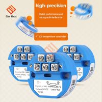 PT100 To 4-20Ma 0-600องศาเซลเซียสความต้านทานความร้อน Converter RTD อินพุต4-20Ma เอาต์พุตหัวเครื่องส่งสัญญาณอุณหภูมิ0-10V