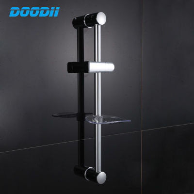 Stainless Steel Wall Mounted Stand Steel Shower Sliding Bar Shower Head Rail slider Holder ABS Sliding Bar Head Holder DODI