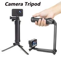 สำหรับ GoPro มาร์ทโฟนยืดการกระทำกล้องขาตั้งกล้องปรับมุมใช้ Vlog Monopod S Elfie ติดผู้ถือคลิปอุปกรณ์เสริม