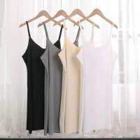 เสื้อกั๊ก Camisole ยาว 2058 สวมใส่สบาย ระบายอากาศได้ดีและสดชื่น