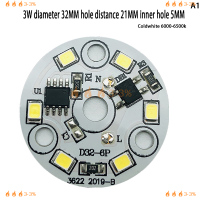 ???3-3% หลอดไฟทรงกลมสีขาวอบอุ่นเย็น3W 5W 7W 9W 12W 15W 220 W AC V-240V SMD สำหรับหลอดไฟไม่จำเป็นต้องมีไดรเวอร์ชิป LED