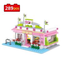 896Pcs City Girl Friends Big Garden Villa รุ่น Building Blocks อิฐ Yacht Playmobil อิฐ High Tech ของเล่นสำหรับของขวัญเด็ก