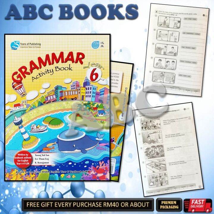 PAN AISA Grammar Activity Book YEAR 6 SJK KSSR Lazada