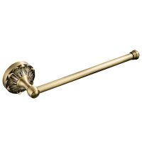 Bronze Towel Bar Creative Wall Mounted Antique Toilet Paper Holder Bathroom WC Tissue Paper Roll Bar Rack Vintage