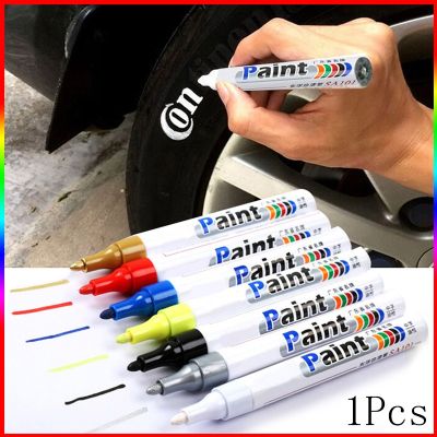 【LZ】☎  1Pcs Car Waterproof Paint Repair Pen Clear Scratch Remover Paint Marker Auto Rubber Tyre Paint Pen Metal Permanent Paint Marker
