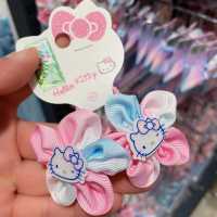 Hello Kitty Hairclips Kawaii Hair Accessories Sanrio Baby Girl Bows Hair Clip Headbands Ties Fashion Hairties Toddler Girl Fall