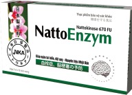 [HCM]Natto Enzym - Thực phẩm bảo vệ sức khỏe phòng ngừa bệnh lý liên quan đến cục máu đông (Hộp 3 vỉ x 10 viên nang 670FU) thumbnail
