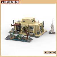 ชุดสงครามอวกาศภาพยนตร์ที่มีชื่อเสียงสถาปัตยกรรมบ้าน MOC-146420บล็อคก่อสร้างห้องโดยสารชุดสะสมหุ่นประกอบของขวัญอิฐของเล่น