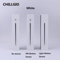 CHILLGIO Recessed Led Stairs Sensor Lights Step Aluminum Hallway Staircase Footlights IP65 Waterproof Indoor Night Corner Lamps