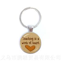 Thanks Teachers Keychain Keyring Thanksgiving Teacher School Gifts Souvenir Chains Teachers Day