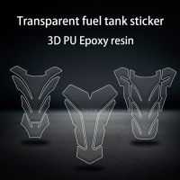 3D Motorcycle Accessories Gas Fuel Transparent Tank Pad Sticker Decals Motorbike Protector  For YAMAHA SUZUKI HONDA KTM Kawasaki Decals  Emblems