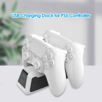 Dual Charger Stand Controller Desktop Power Station for Play Station 5 PS5 Joystick Gamepad Fast Charging Dock for PS5