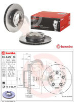 09 9482 11 จานเบรค ล้อ F (ยี่ห้อ BREMBO) รุ่น HC UV PORSCHE Boxster 986 ปี1996-2004