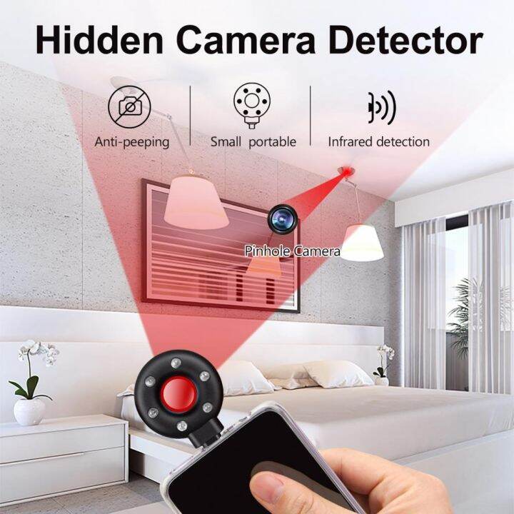 Alat Pendeteksi Kamera Tersembunyi Hidden Spy Camera Detector Finder ...