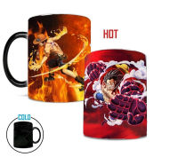 One Piece Ace Zoro Super Magic Mugs Color Changing Coffee Mugs Cup Best Gift Mug