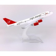 Mô hình máy bay tĩnh Virgin Atlantic 16cm