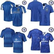Chelsea F.C. Retro Football Jersey 1990 1992 1998 Classic Finals Soccer