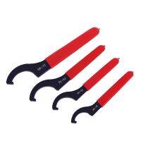ஐ R6ZSYO MALL 45-48HRC Wrench Spanner Anti-slip Handle Oxidized Round C Type 38-42mm/45-52mm/55-62mm/68-72mm