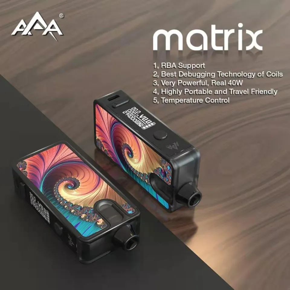 AAAVape Matrix 40W AIO Pod System Kit 1100mAh