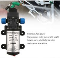 New Portable DC12V 80W High Pressure Electric Water Pump Garden Pool Pump Upgrade Trigger Sprayer For Watering Car Washing Hot