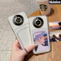 เคสโทรศัพท์สำหรับ Realme 11 Pro Plus เคสป้องกันโปร่งใสกันกระแทกแบบหนีบนิ่มฝาหลังสำหรับ Realme11 Pro ฝาครอบเคส