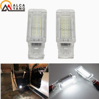 2x Canbus LED สีขาวประตูมารยาทสำหรับ Benz R171  R199 C Class SLK CLK SLR Viano W639ไม่มีข้อผิดพลาด12V Auto Car ยินดีต้อนรับโคมไฟ