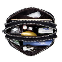 Genuine Leather Crossbody Bag High Quality Clutch Bag Fashion nd Trend Women Handbag Messenger Bags Lady Zipper Shoulder Bag