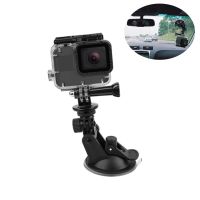 กล้องแอ็คชั่นขนาดเล็กจุกดูดสำหรับ Gopro Hero 10 9 7สีดำ SJCAM SJ8 Yi 4K H9r Go Pro Mount กระจกหน้าต่างเครื่องดูด