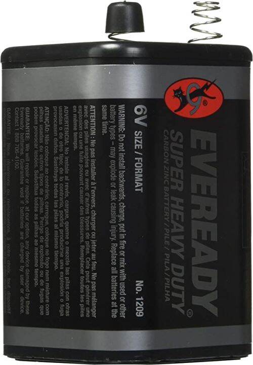 Eveready 6V Battery, Super Heavy Duty 6 Volt Battery, 1 Count | Lazada PH