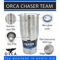 ORCA chaser team แก้วน้ำเก็บเย็น วนาน 18-24 ชั่วโมง