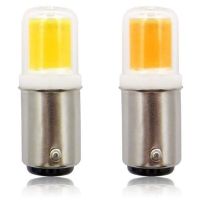 【┋】 pkdibm Ba15D ไฟ Led หลอดไฟ5W 12V Dimming 500ลูเมนซีโอบี1511สีขาวอุ่นสีขาวสำหรับโคมระย้าเครื่องเย็บผ้า