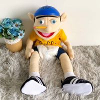 【On Sale】 Game Jeffy Plush Cosplay Toy 58cm Jeffy Hat Hand Puppet Stuffed DollTH