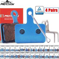 MOTSUV 4 Pairs 8pcs MTB Bicycle Semi-metal Disc Brake Pads for SHIMAN0 AVID HAYES Magura Formula and Scooter link-2 Bicycle pad