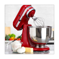 ชามสแตนเลส Eggbeater สำหรับ KitchenAid 4.5-5Quart เอียงหัวยืนผสมสำหรับ KitchenAid ผสมชามเครื่องล้างจานปลอดภัย