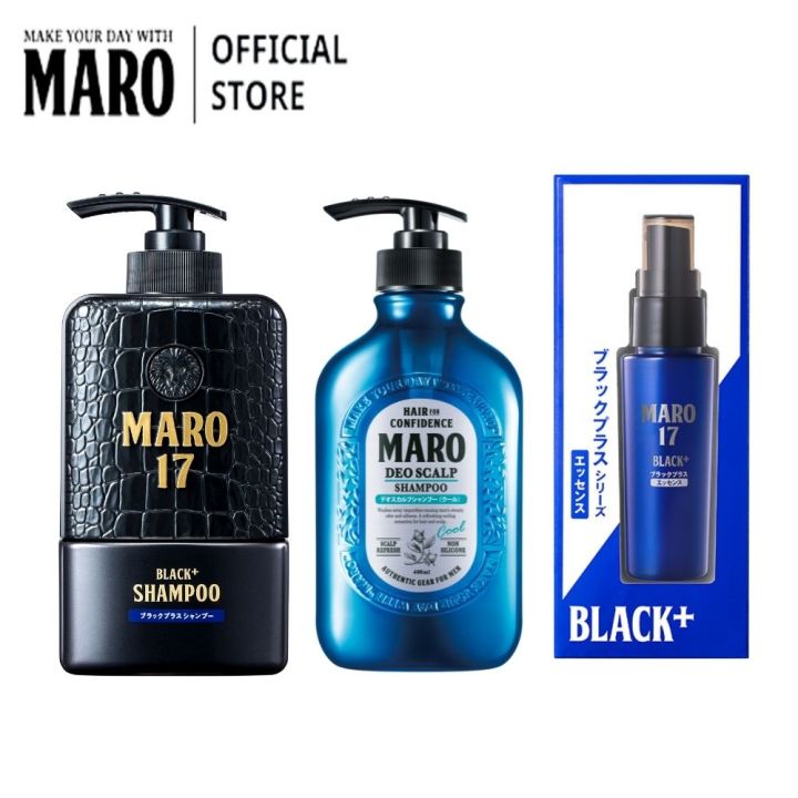 Maro 17 Black Plus Essence &amp; Deo Scalp Shampoo