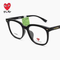 Myopia Rei Kawakubo CDG กรอบแว่นตาเมคอัพแบบบางเบาป้องกันสีน้ำเงินสำหรับผู้ชายและผู้หญิงเข้ากับกรอบสายตาสั้นกรอบทรงกลมทุกแบบสามารถติดตั้ง R9224กระจกได้