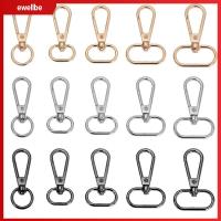 EWELLBE 1pcs ฮาร์ดแวร์ DIY พวงกุญแจ อุปกรณ์เสริมกระเป๋า สายรัดกระเป๋า ปลอกคอ Carabiner Snap ตะขอ กุ้งก้ามกราม