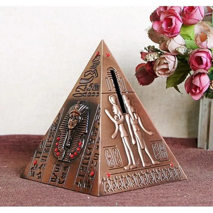 Miniatur Pajangan Piramida Egypt Mesir Tinggi 11 Cm Lazada Indonesia