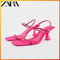 ZARAˉLadies Glossy High Heel Sandals