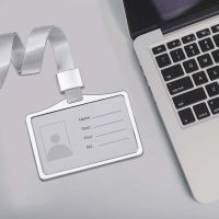 ZR77B มีประโยชน์ เปลี่ยนได้ การ์ดงาน กระเป๋าใส่บัตร บัตรเครดิตธนาคาร ป้ายชื่อ ที่ใส่ป้าย ID ซองใส่การ์ด กล่องป้าย ปกบัตรสุขภาพ