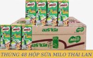 Date 06.2023 Thùng 48 hộp sữa Milo Thái Lan, 180ml Hộp, 48 hộp thùng sữa thumbnail