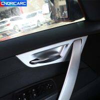 Car Styling Inner Door Bowl Frame Decoration Cover Stickers Trim For BMW X3 E83 2006-2010 Doorkonb Auto Interior Accessories