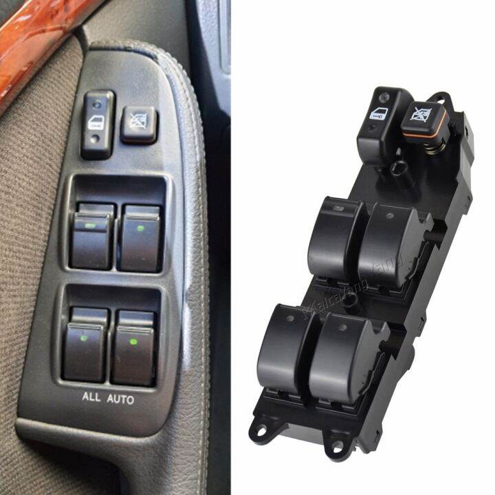 Malcayang Interruttore Alzacristallo Elettrico Lato Guida Per Toyota Corolla (1997-2001) - Sostitutivo 84820-12450