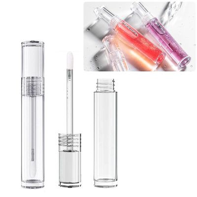 【CW】 4ml Tubes Fully Transparent Bottle Lipgloss Tube Refillable Cosmetics