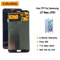 【✲High Quality✲】 jing0saf แผ่นเหล็กหน้าจอ Tft สำหรับ Samsung Galaxy J7จอแสดงผล Lcd แบบนีโอ J701f J701 J701m J701mt ชิ้นส่วนหน้าจอแอลซีดีถอดประกอปเปลี่ยนหน้าจอสัมผัส