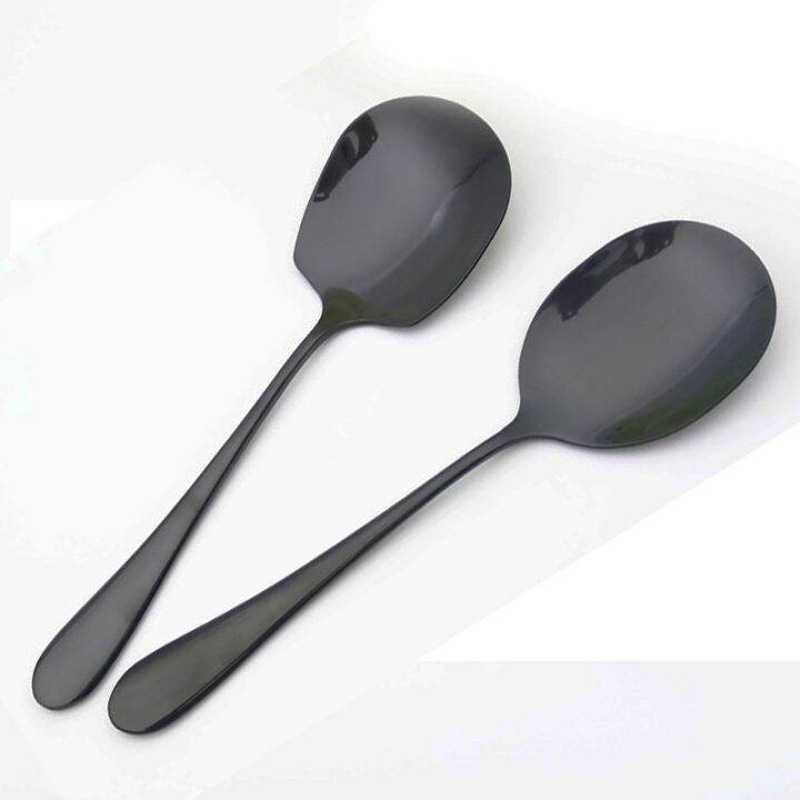 304-stainless-steel-colorful-oversize-serving-spoons-hotel-product-big-rice-spoon-roundless-ice-cream-scoop-salad-spoon-2pcs-set